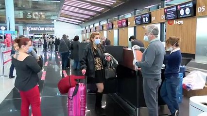 Yabancı yolcuların tahliye uçuşlarıyla ülkelerine dönüşü sürüyor