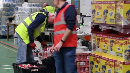Morecambe Bay Foodbank helping out the most needy