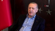 Cumhurbaşkanı Erdoğan, A Milli Takım forması giyen futbolcularla görüştü