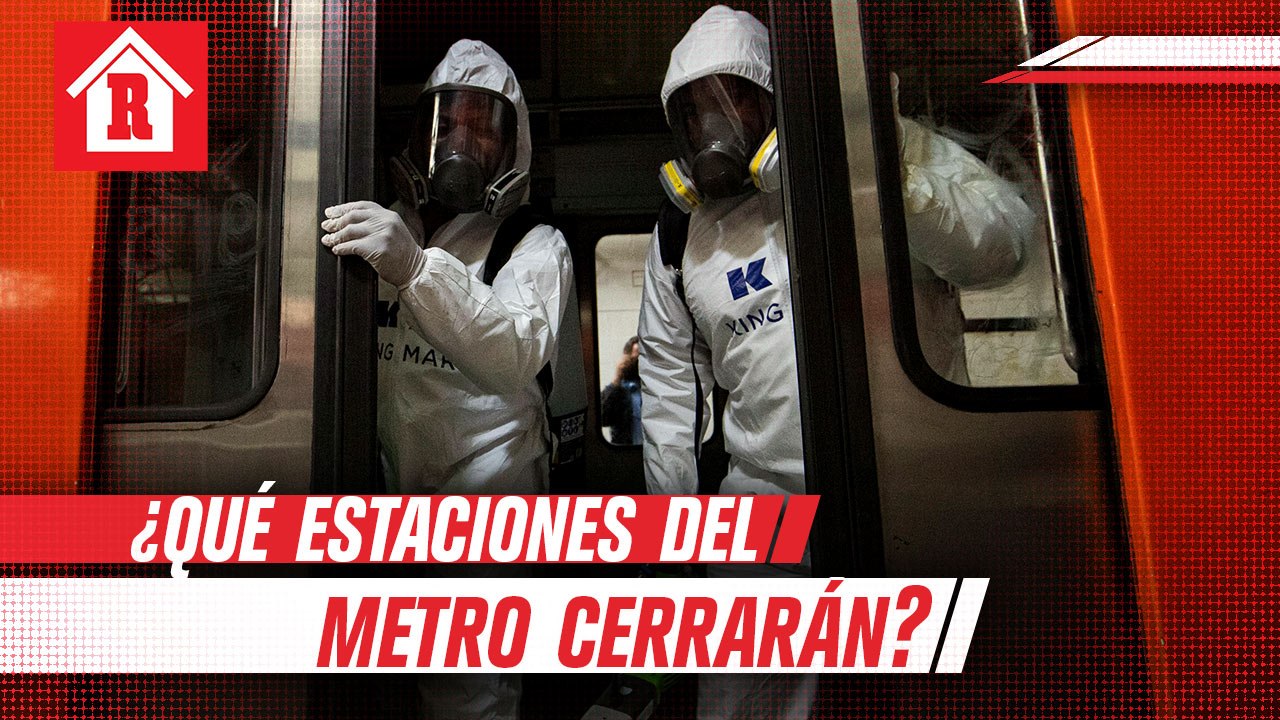 ¿Qué estaciones del metro cerrarán por coronavirus?