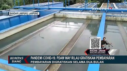 Wabah Corona, PDAM Way Rilau Gratis 2 Bulan