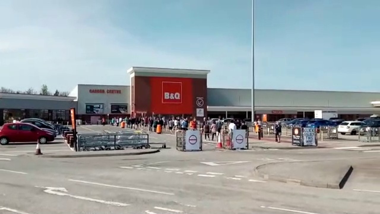 B&Q reopens in Washington