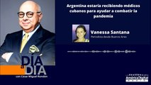 Argentina estaría recibiendo médicos cubanos en el marco de la pandemia