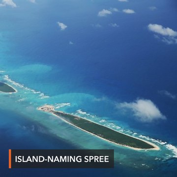 Beijing names islands in disputed South China Sea