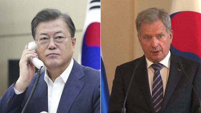 문 대통령, 핀란드 정상과 통화... 세계 경제 회복 위해 공조 / YTN