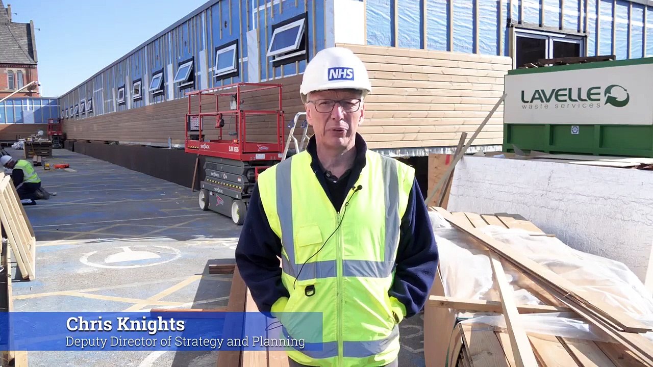 Wigan Infirmary makes progress on new ward