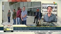Partidos opositores acusan a Bolsonaro de atentar contra la democracia