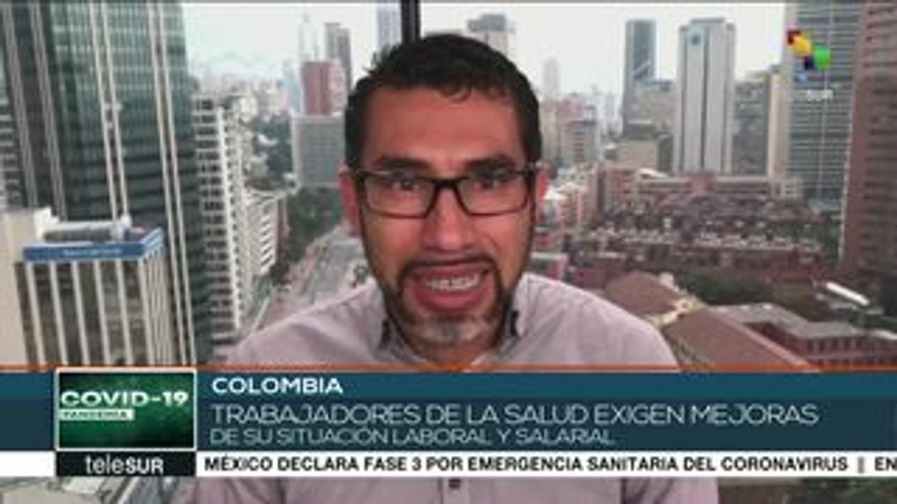 Colombia: trabajadores de la salud demandan mejoras laborales