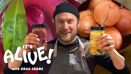 Brad Makes Pickled Onions at Home