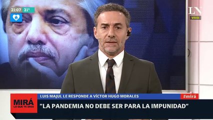 La lapidaria editorial de Luis Majul contra Víctor Hugo Morales