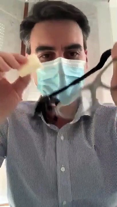 Médico ensina truque para não embaciar os óculos quando usa máscara