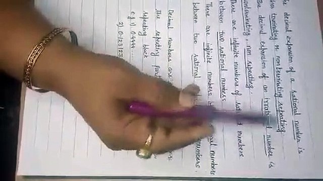 Discussion on rational and irrational numbers