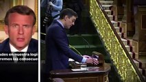 La arrogancia de Pedro Sánchez vs la humildad de Macron. Las comparaciones son odiosas