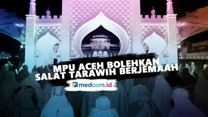 MPU Aceh Perbolehkan Warga Salat Tarawih Berjemaah