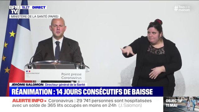 Jérôme Salomon: plus de 40.657 personnes hospitalisées sont rentrées à domicile