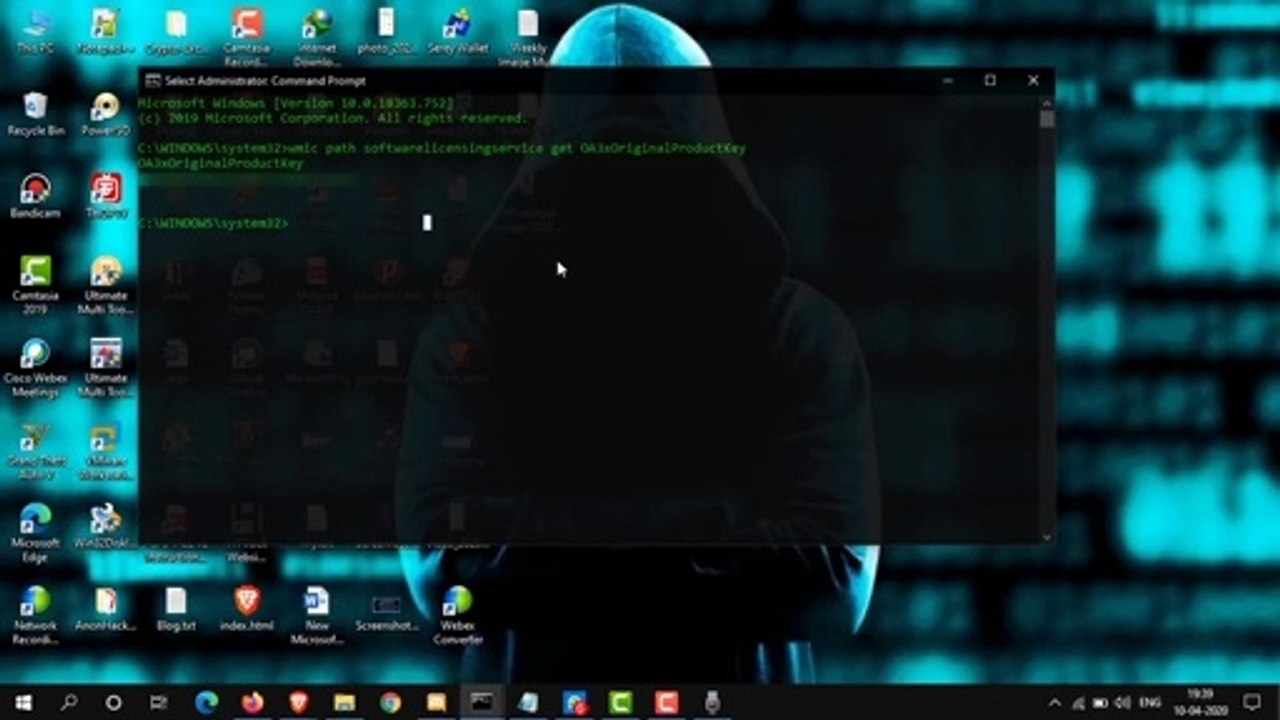 Know your Windows 10 Product Key