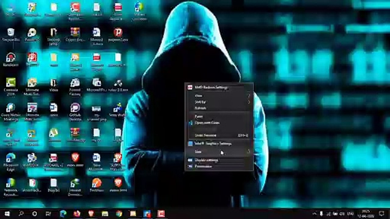 Hide files inside an image