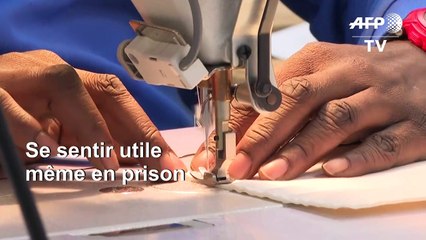 Coronavirus: en prison aussi, on fabrique des masques pour "sauver des vies"