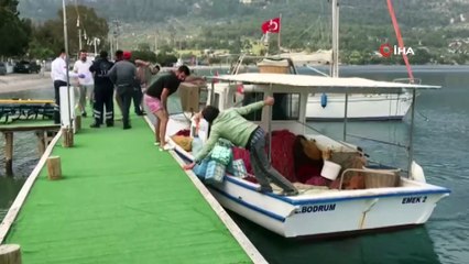 80 metreden denize uçtu