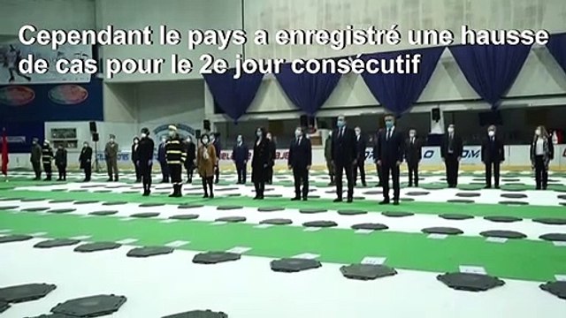 Coronavirus: Madrid ferme la morgue installée dans une patinoire malgré un léger rebond des contaminations