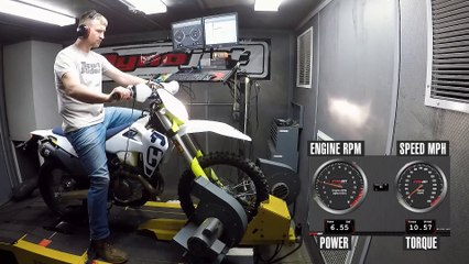 2020 Husqvarna FE 501s Dyno
