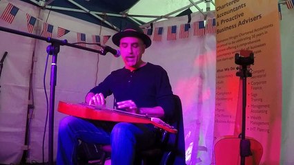 2019 UK LEEK BLUES FESTIVAL / JOHN EMIL PERFORMING PAYDAY BY MISSISSIPPI JOHN HURT