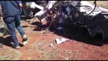Novas imagens mostram  destroços do avião que caiu vitimando Ivan Rossoni e Luciana Gasparin