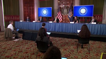 美 뉴욕주 사망자 만5천 명 넘어...하루 4백 명대 유지 / YTN