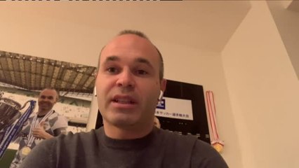 Iniesta: "La solidaridad que está demostrando la gente es encomiable"