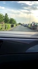 La réouverture d'un McDo résulte un gros bouchon !