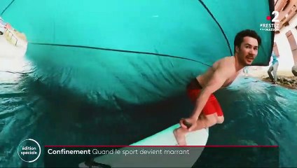 Confinement : quand le sport devient marrant