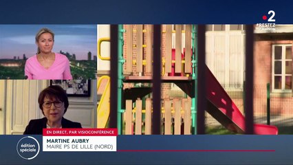 Coronavirus : "Nous ne pouvons qu'appliquer la première étape ", estime Martine Aubry, sceptique sur la reprise de tous les élèves en classe