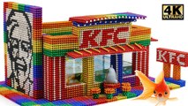 DIY - How To Build Amazing KFC Aquarium From Magnetic Balls (Best Oddly Satisfying)