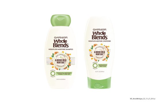 Garnier Whole Blends Moisturizing Almond Milk Shampoo and Conditioner Has Inspired Me To Love My Air-Dried Hair Again