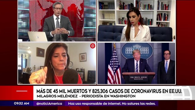 Primera Edición: Situación de Estados Unidos frente a pandemia mundial