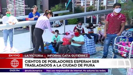 Edición Mediodía: Cientos de pobladorres esperan ser trasladados a la ciudad de Piura