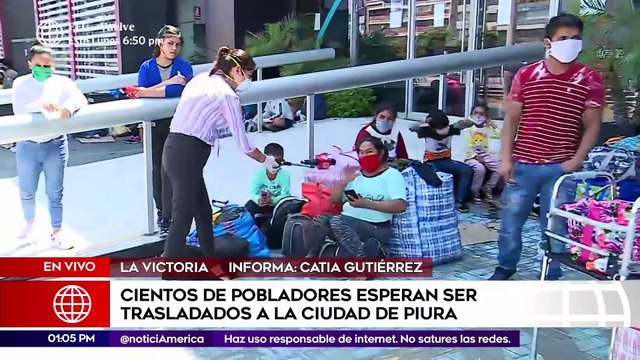 Edición Mediodía: Cientos de pobladorres esperan ser trasladados a la ciudad de Piura