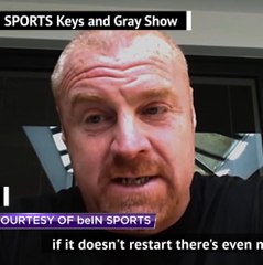 Premier League cancellation would lead to 'complexities' - Dyche