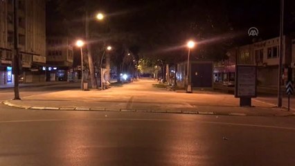 31 ildeki sokağa çıkma kısıtlaması başladı