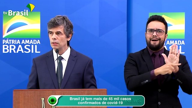 Brasil já tem mais de 45 mil casos confirmados de Covid-19
