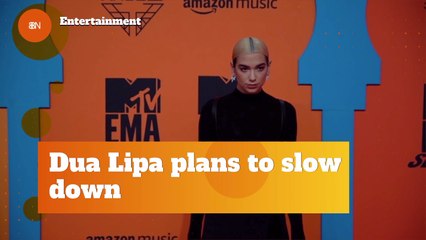 Dua Lipa Takes It Slow