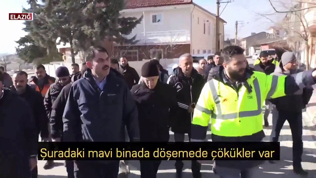 Murat Kurum Çevre ve Şehircilik Bakanı Günlerce Deprem Bölgesinde İnsanlarımızın Yanındaydı.