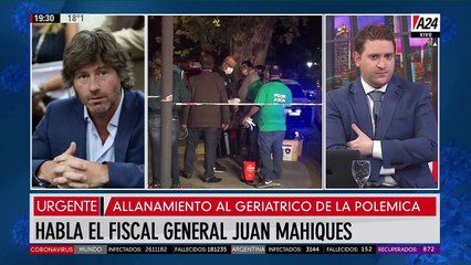 Allanamiento en el geriátrico de Belgrano