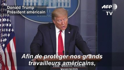 Trump a signé le décret limitant temporairement l'immigration