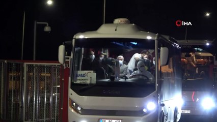 Ürdün’den getirilen Türk vatandaşları yurda ayak bastı