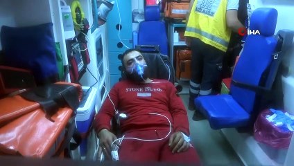 Adana’da yabancı uyruklu şahsın yaşadığı evde yangın çıktı