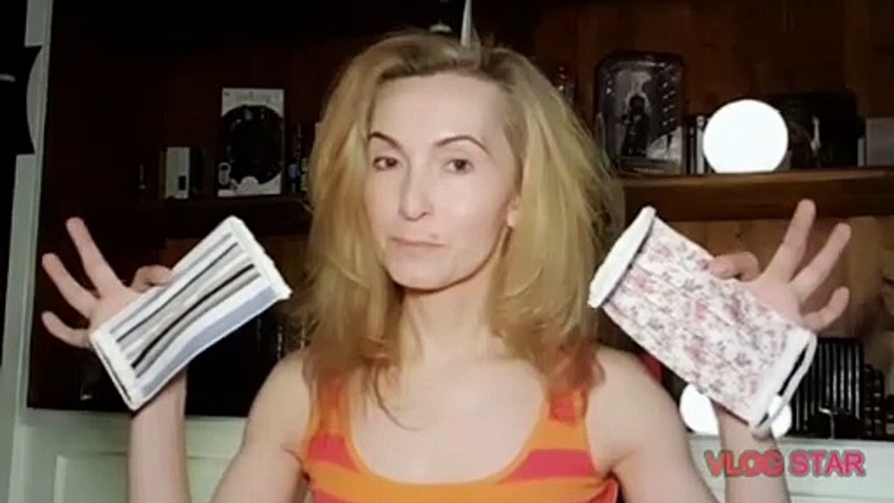 Video diary Trisha Galore- April the 23rd 2020 (Face mask)