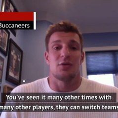 Brady's move to Tampa 'got me hooked' on NFL return - Gronkowski