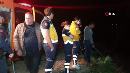 Nazilli’de kontrolden çıkan araç baraj göletine uçtu: 1 ölü