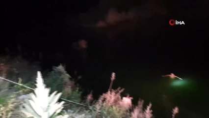 Nazilli'de kontrolden çıkan araç baraj göletine uçtu: 1 ölü